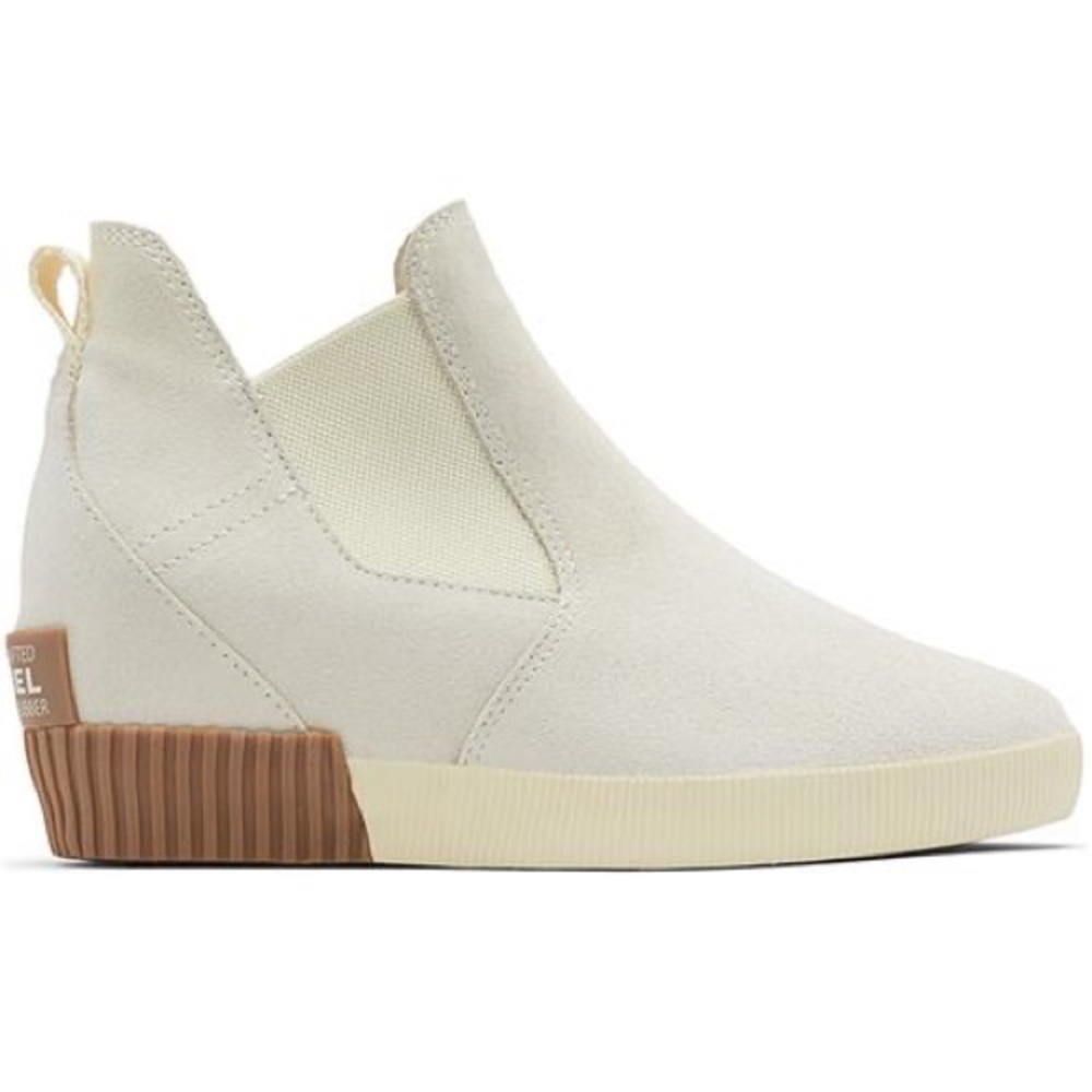 SOREL Out N About Slip-On Wedge Chalk/White 7.5